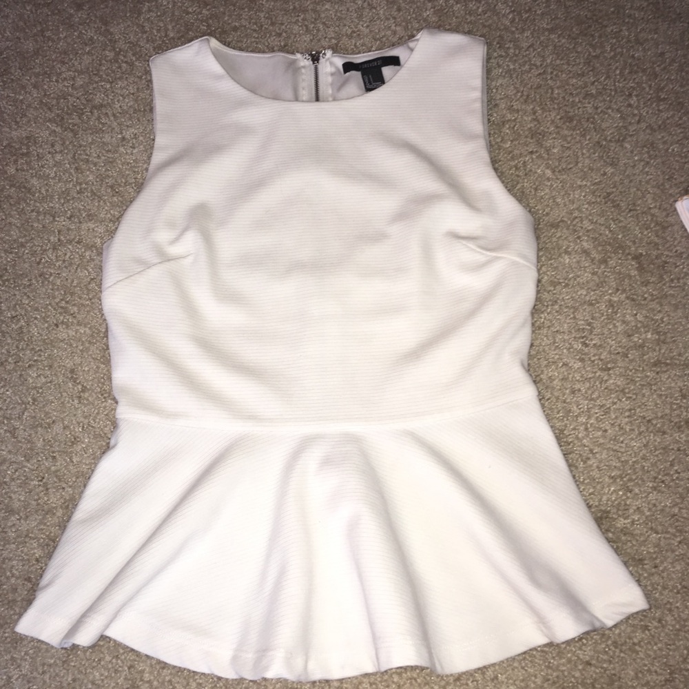 Forever 21 Peplum Top